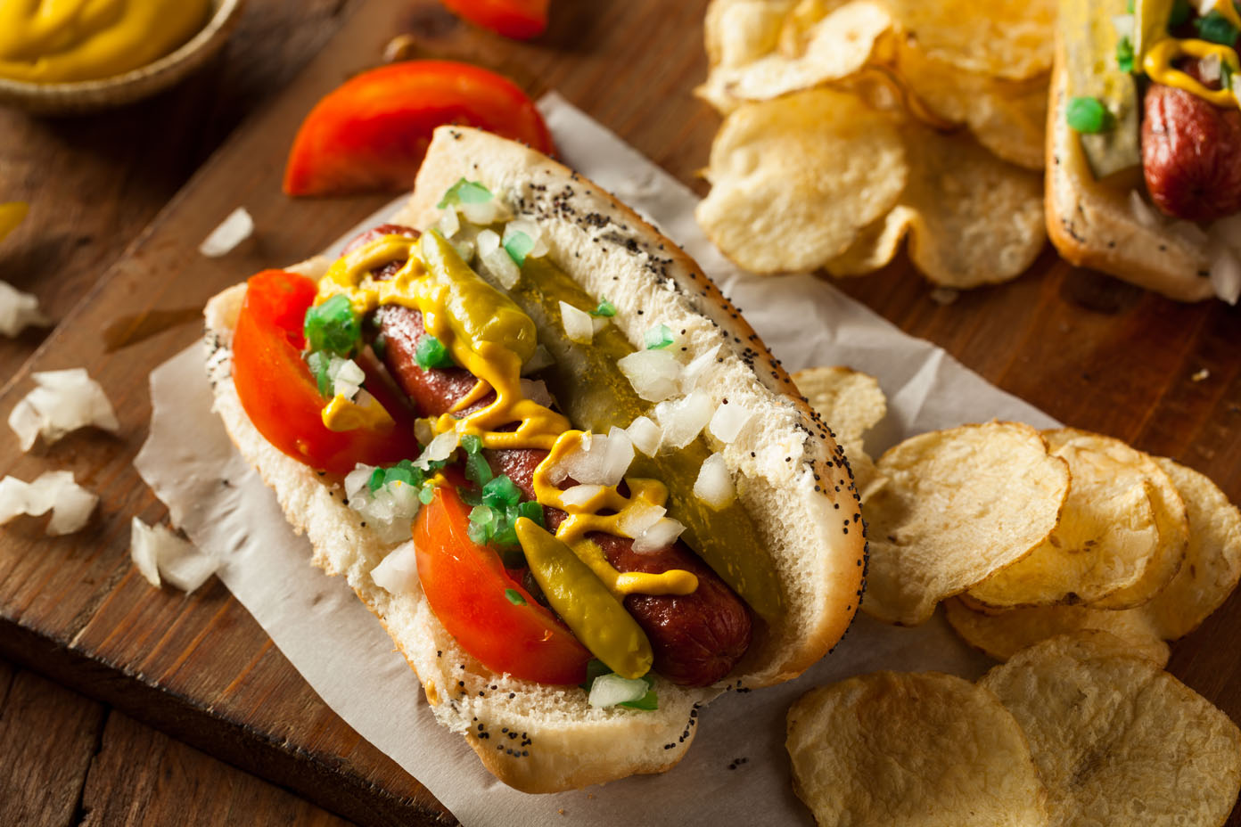 Chicago-style hot dog - Wikipedia