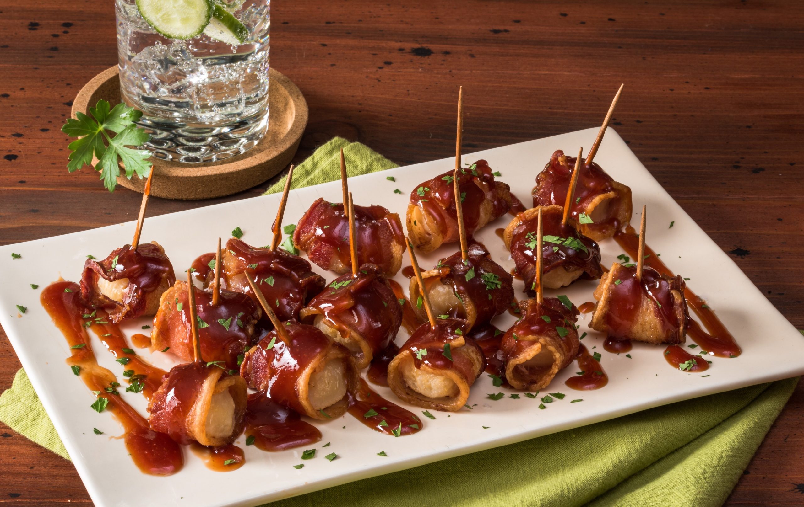 BaconWrapped Water Chestnuts Fischer's
