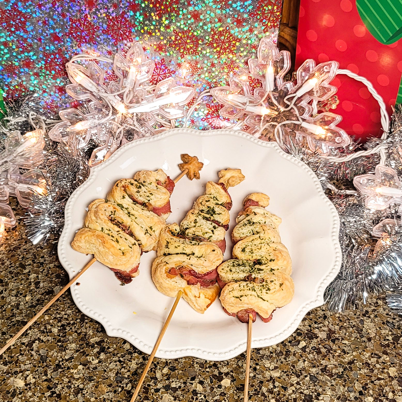 Bacon Puff Trees - Fischer's